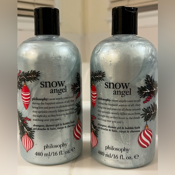 Philosophy Snow Angel Shampoo, Shower Gel & Bubble Bath ~ Bundle of 2 ~ SEALED! - Picture 1 of 6